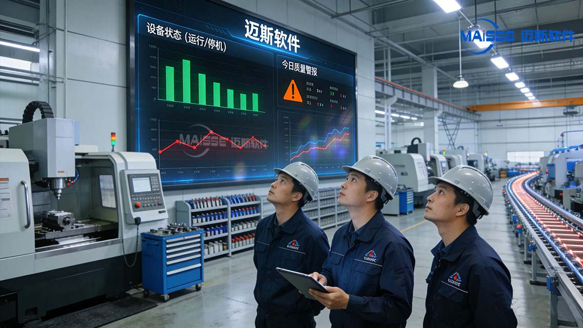 AbpayMES规划专为机械加工等离散造作业