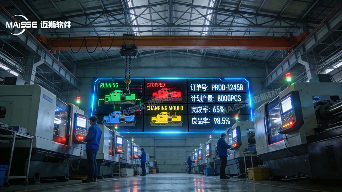 提供全面的MES（造作执行系统）解决规划