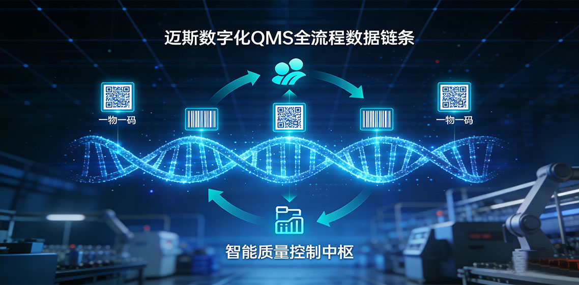 出产质量追忆治理系统：一物一码构建全流程质量关环