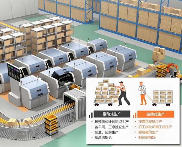 出产品料拉动系统